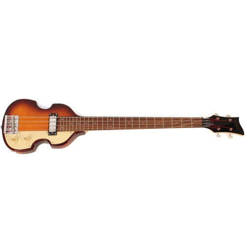 Image 1 of 3.. Hofner Shorty Violin Bass Guitar - Sunburst