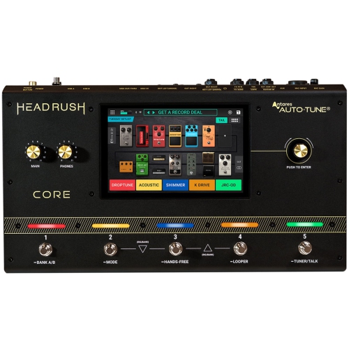 Processeur de guitare/modélisation d'amplificateur/vocal Core de HeadRush