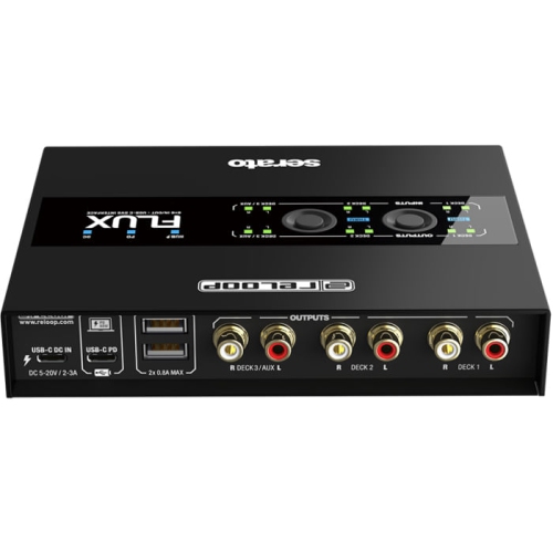 Reloop Flux 6x6 In/Out USB-C DVS Interface for Serato DJ