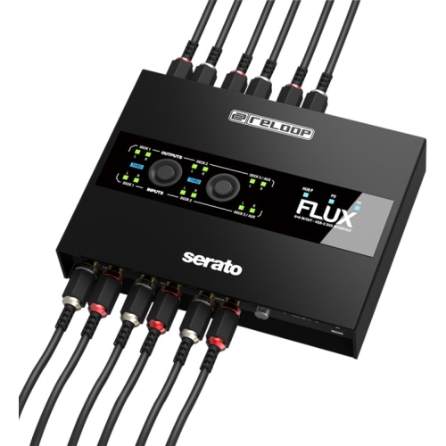 Reloop Flux 6x6 In/Out USB-C DVS Interface for Serato DJ