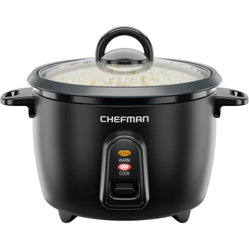 Chefman One-Touch 2.4L Rice Cooker, with Automatic Keep Warm and Nonstick Cooking Pot, Rice Cooker
