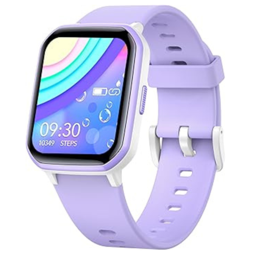 Kids Smart Watch for Girls,IP68 Waterproof Kids Fitness Tracker Watch with 1.5 Inch DIY Face,Heart Rate Sleep Monitor,19 Sport Modes,Calories Counter