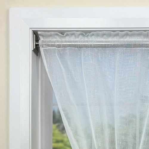 Versailles - BlackOut Room Darkening Curtain Rod Set, Two Mounting Options, Adjustable length from 28" to 48", Gold