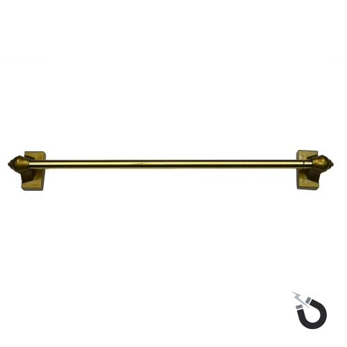 Versailles - Magnetic Curtain Rod, Adjustable Length from 15" to 28", Super Hold, Bronze