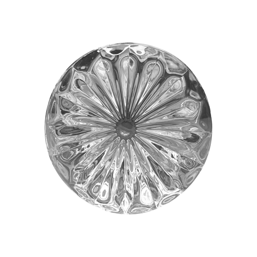 Versailles - Scencillo Tulip Curtain Rod Set, Adjustable Length from 36" to 72", Silver