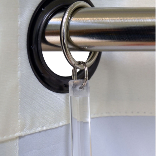 Versailles - Acrylic Drapery Wand, 34" Height, Transparent