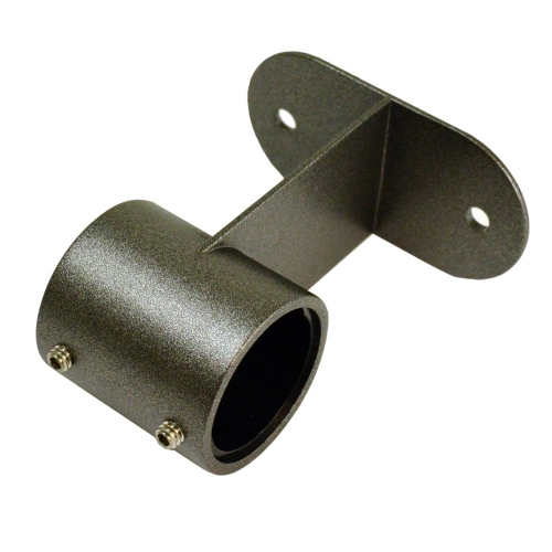 Versailles - DUO Stainless Steel Tension Curtain Rod, Indoor/Outdoor, Adjustable Length from 48" to 86", Grey