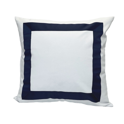 VERSAILLES  - Valentina Cushion Cover, 20" X 20", Machine Washable In Blue