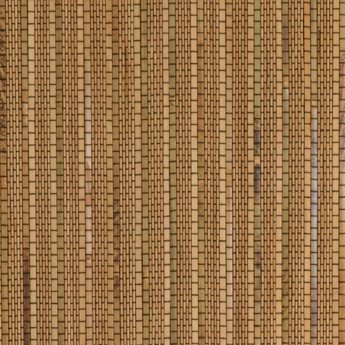 Versailles – 2 rideaux à oeillets en bambou, oeillets en laiton, 48 x 36&nbsp;po, brun miel