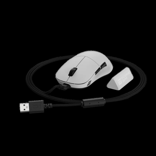 End Game Gear XM2w 4k Wired Gaming Mouse - Lightweight 62g, Right-Handed, PixArt PAW3395 Optical Sensor, 26K DPI, 4KHz Dongle Included, White