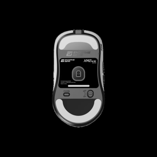 End Game Gear XM2w 4k Wired Gaming Mouse - Lightweight 62g, Right-Handed, PixArt PAW3395 Optical Sensor, 26K DPI, 4KHz Dongle Included, White