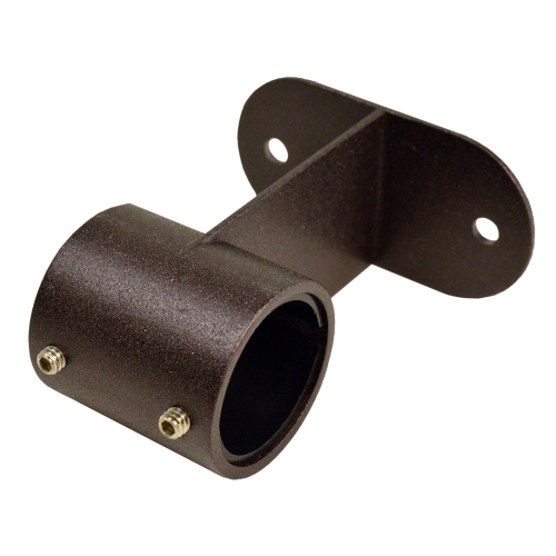 Versailles – Tringle à rideau DUO en acier inoxydable, intérieur/extérieur, longueur réglable de 48 à 86 po, bronze