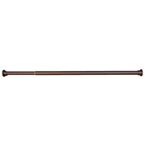 Versailles – Tringle à rideau DUO en acier inoxydable, intérieur/extérieur, longueur réglable de 28 à 48&nbsp;po, bronze