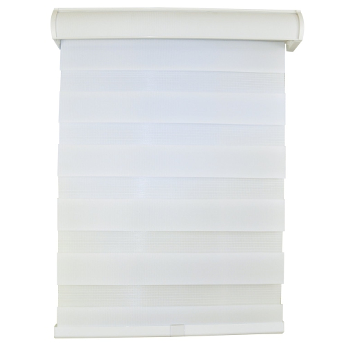 Versailles – Store à rouleau alternatif sans fil, 39 x 72&nbsp;po, blanc