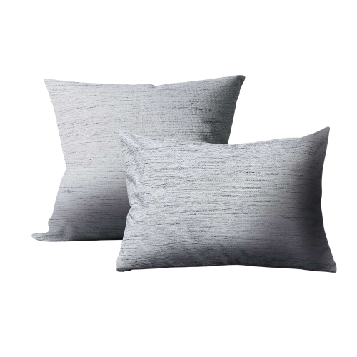 Versailles – Housse de coussin Ceasar, 14 x 20&nbsp;po, lavable à la machine, gris pâle