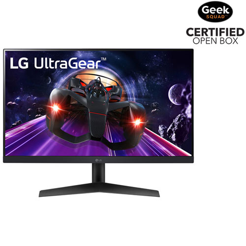 Open Box - LG UltraGear 24" FHD 144Hz 1ms GTG IPS LED FreeSync Gaming Monitor - Matte Black