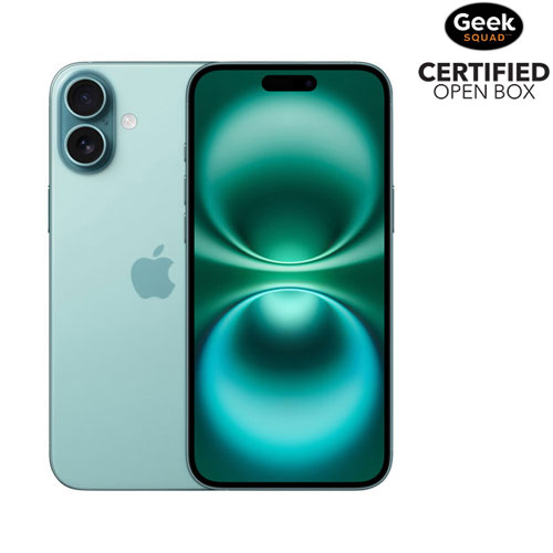 Open Box - Apple iPhone 16 Plus 512GB - Teal - Unlocked