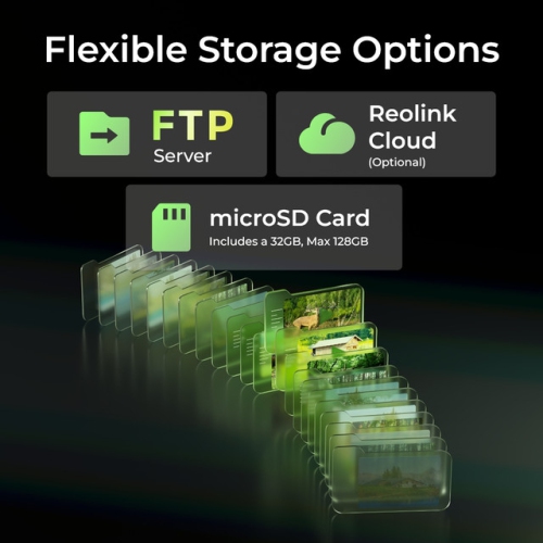 First 4K UHD 4G LTE Wildlife Camera with 360° View & Animal Recognition, No-Glow Night Vision, Battery/Solar-Powered Reolink Go Ranger PT