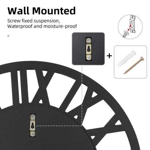 Wall Crushed Diamond Clock: 24 Inch Silver Glass Mirrors Round Roman Numerals Clocks Sparkle Twinkle Crushed Crystal Diamond Wall Clock for Home