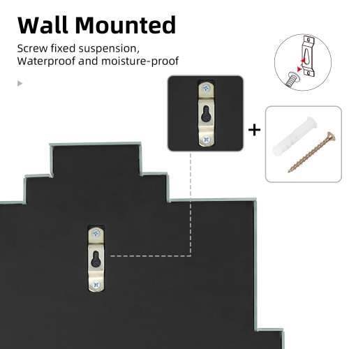 Crushed Diamond Wall Clock: Silent Non-sticking Sparkle Crystal Crush Diamond Wall Clock with Beveled Silver Mirrors Clock Decor for Living