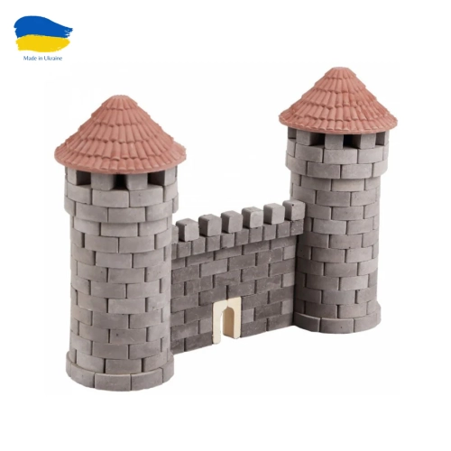 Wise Elk - Mini Bricks Constructor Set, Two Towers - 400 Pieces