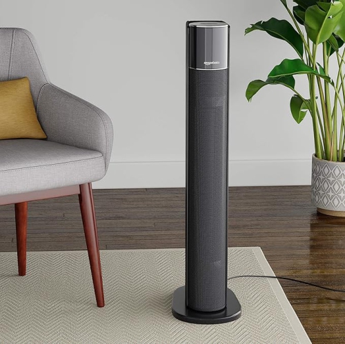 34" CERAMIC TOWER HEATERS - ON CLEARANCE SALE - AMAZON BASICS PREMIUM CERAMIC TOWER HEATER