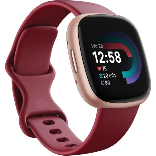 Fitbit Versa 4 Fitness Smartwatch with Daily Readiness, GPS, 24/7 Heart Rate, 40+ Exercise Modes, Sleep Tracking and more,