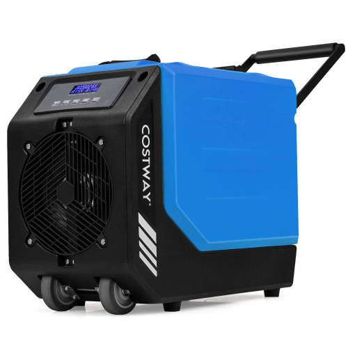 Costway 190 PPD Commercial Dehumidifier Rotational Molded Industrial Dehumidifier with Pump