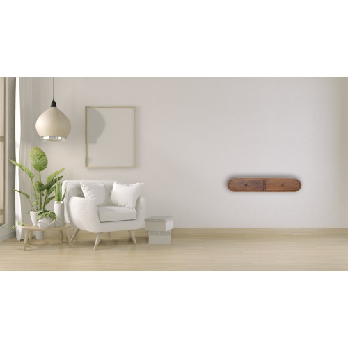 Artisan Furniture Solid Wood Floating London Console In Chestnut Finish
