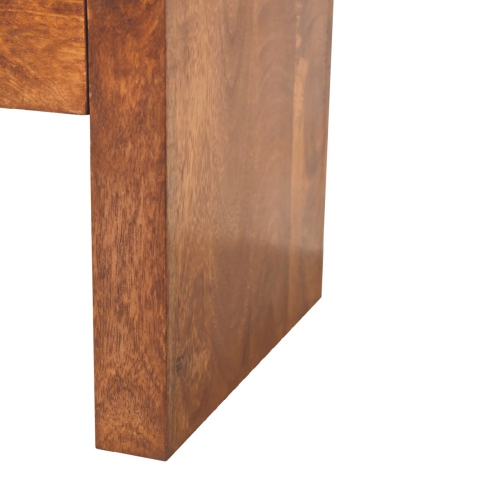 Artisan Furniture Solid Wood Darcy Nightstand In Chestnut Finish