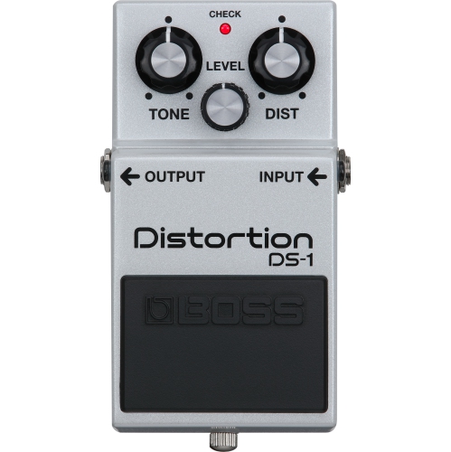 Pédale de distorsion DS1 édition limitée de BOSS - Blanc perle