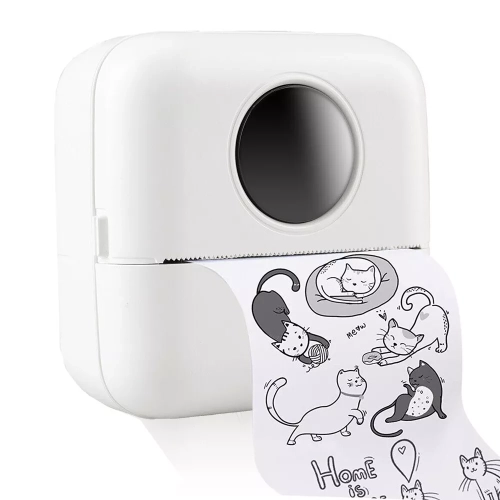 Portable Wireless Bluetooth Mini Thermal Photo Printer – Inkless Printing for Pocket-Sized Convenience