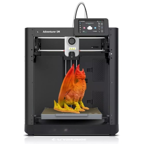 Adventurer 5M 3D Printer – High-Speed 600mm/s, Auto Leveling, WiFi Enabled