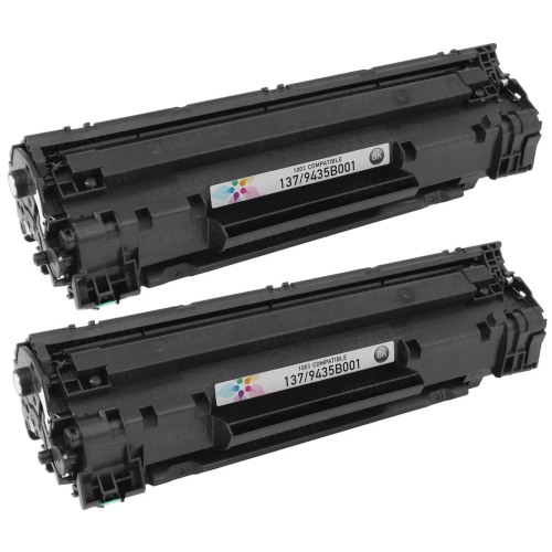2-Pack Compatible Toner for Canon 137 – Works with ImageClass MF212, MF216n, MF227dw