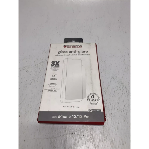 ZAGG Invisible Shield Glass Anti-Glare Screen Protector for iPhone 12 /12 Pro