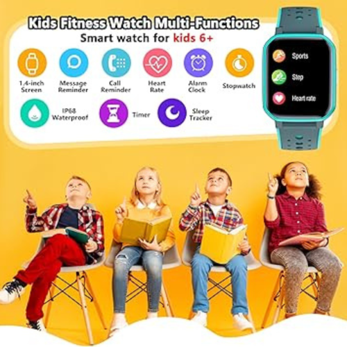 Smart Watch for Kids Teens, Fitness Tracker Boy Girls Watch with 19 Sport Modes, Pedometer, Sleep Monitor, Kids Watch Birthday Gifts Toy Gift for