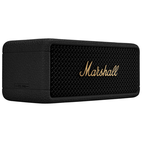 美品 Marshall EMBERTON III Black and Brass Emberton III Black and Brass - Portable speaker | Marshall.com