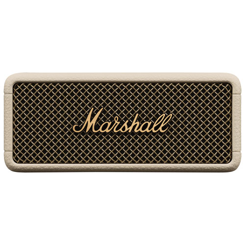 Haut-parleur sans fil Bluetooth Emberton III de Marshall - Crème