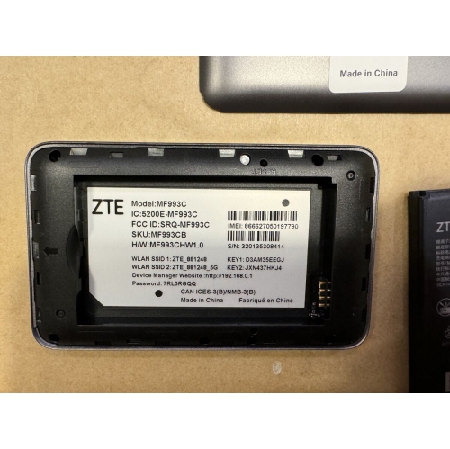 ZTE  - Mf993Cb - In Black