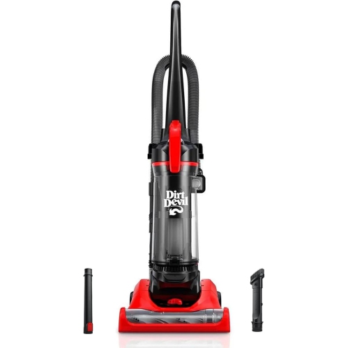 DIRT DEVIL  - Multi Surface+ Upright Bagless Vacuum Cleaner Machine -Red