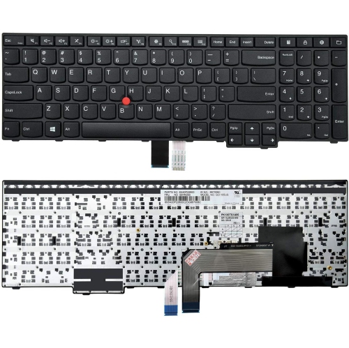 LIXSUNTEK New Replacement US Layout Keyboard for Lenovo ThinkPad E550 E550c E555 E560 E565 Laptop No Backlight