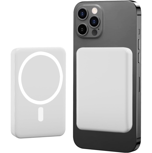 Mag-Safe y Pack,5000mAh Magnetic Power Bank with USB C PD 20W Ultra Fast Charging Portable