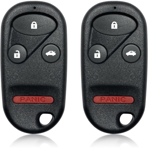 KEYLESSBEST  Key Fob Remote Replacement for 2007 2008 2009 Honda Accord Civic Insight 4 Buttons 434Mhz