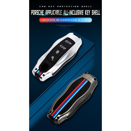 Key Fob Cover Fit for Porsche 2010-up Smart Key Remote