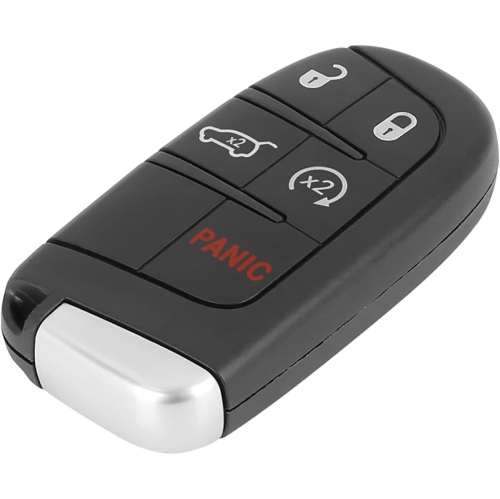 New Car Replacement Key Fob Shell Case Black M3N-40821302 for Jeep Grand Cherokee 2014-2018 Comp