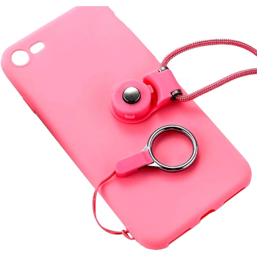 Image 1 de 4.. Paquet de 4 breloques pour cordon au cou pour téléphone cellulaire, corde pour collier en nylon de 14,6&nbsp;po, cordon pour dragonne, porte-clés
