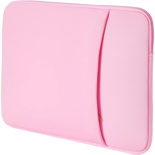 RAINYEAR 15 Inch Laptop Sleeve Protective Case Computer Bag Zipper Soft Cover with Pocket & Accessories Pouch,