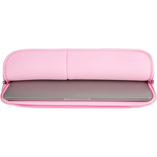 RAINYEAR 15 Inch Laptop Sleeve Protective Case Computer Bag Zipper Soft Cover with Pocket & Accessories Pouch,