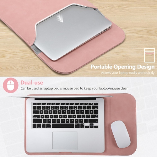 13.3-14 Inch Laptop Sleeve Bag for MacBook Pro 14 M3/M2/M1 Pro/Max A2992 A2918 A2779 A2442 2024-2021, MacBook Air