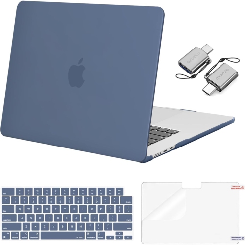 Compatible with MacBook Air 15 inch Case 2023 2024 Release M3 A3114 M2 A2941 Liquid Retina Display Touch ID,